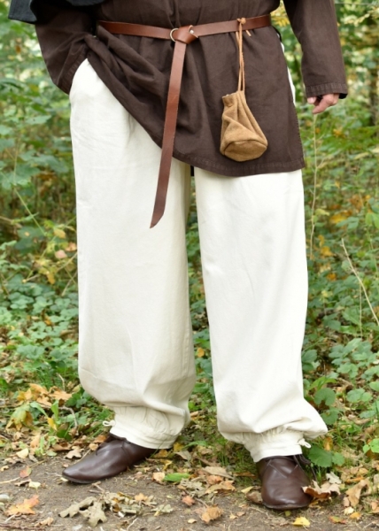 Weite Mittelalter-Hose Hermann - natur